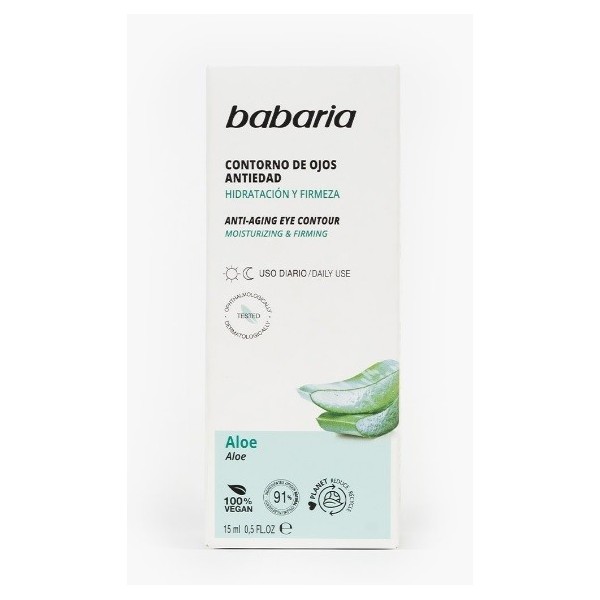 Babaria aloe vera contorno de ojos 15ml