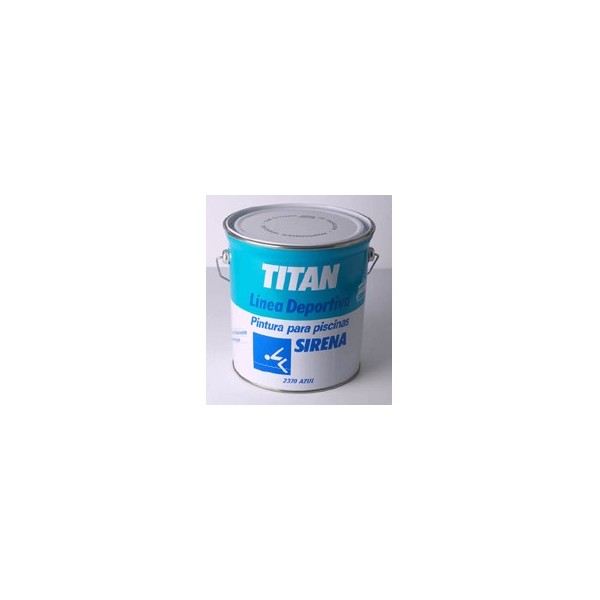 Titán sirena azul océano 4L pintura para piscina