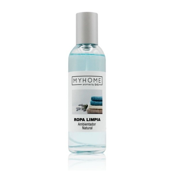 Ambientador myhome vaporizador ropa limpia 100ml.