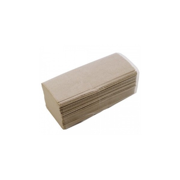Toalla Zig-zag natural 190 hojas