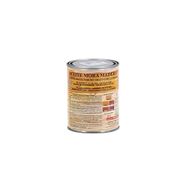 Aceite satinado Mora madera 500ml.