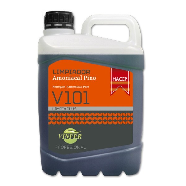 Limpiador amoniacal pino(H.A.) V101 VINFER 5L profesional