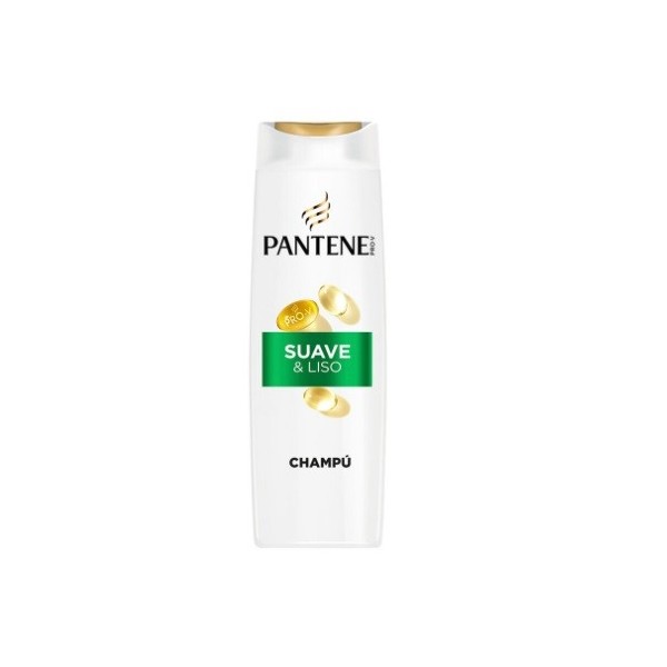 Champú Pantene Suave & Liso para pelo encrespado o apagado 325ml.