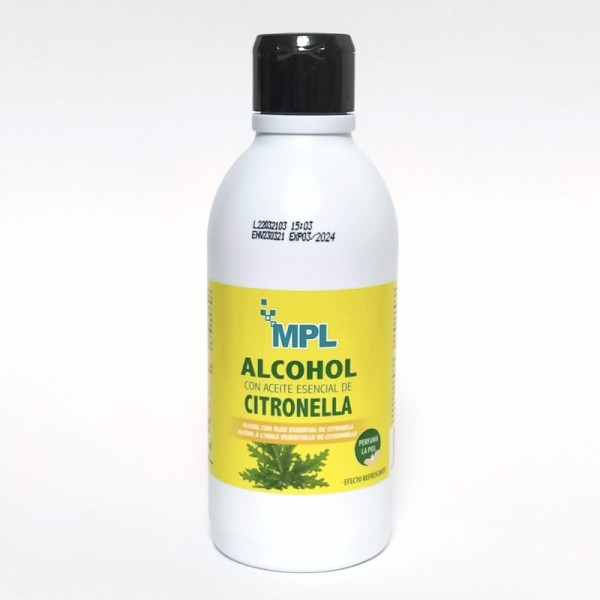 Alcohol de Citronela Body Lotion 250ml MPL.