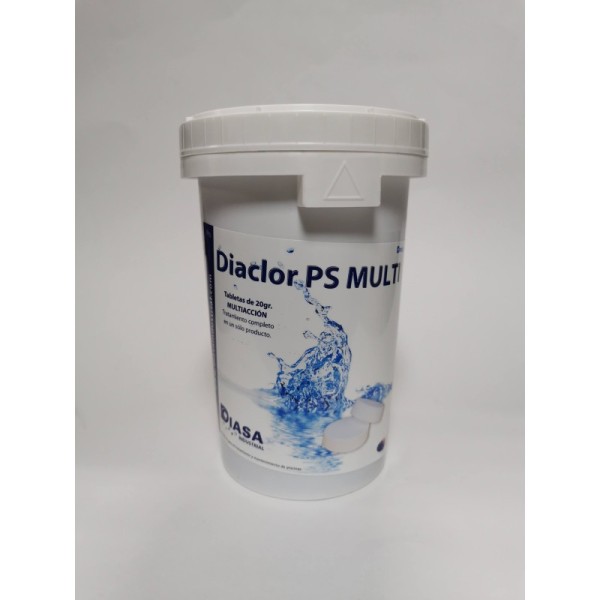 Diaclor multifuncion spa pastillas 20 grs. bote 1 kg