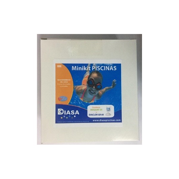 Tratamiento completo para minipiscinas 500grs. Diasa
