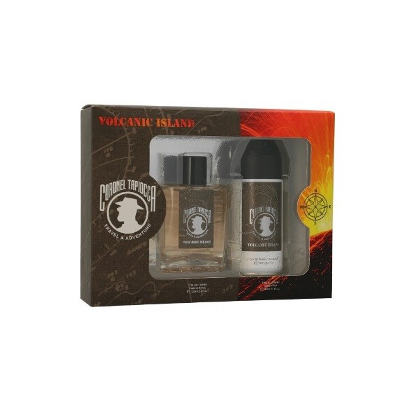 Coronel Tapiocca Volcanic Island for men estuche eau de toilette 100ml + deso
