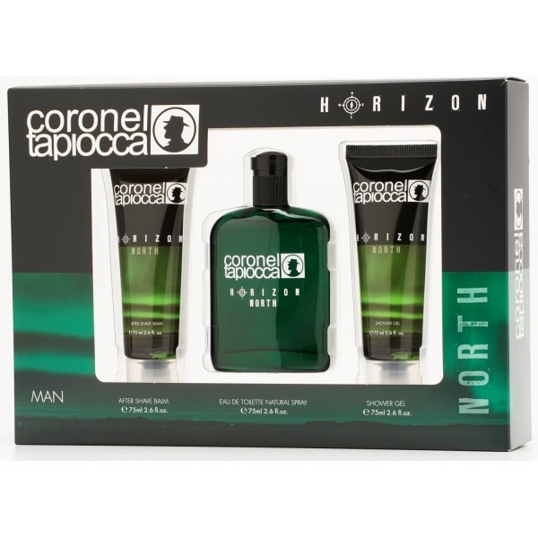 Coronel tapiocca horizon north man set eau de toilette 75 spray+after+gel