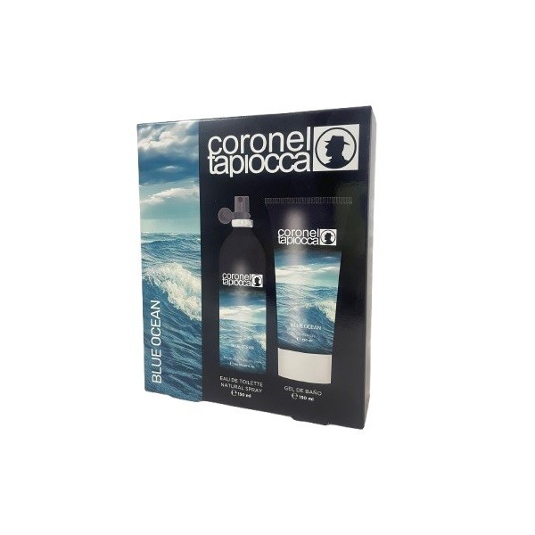 Coronel tapiocca Blue Ocean man set eau de toilette 150 ml + gel