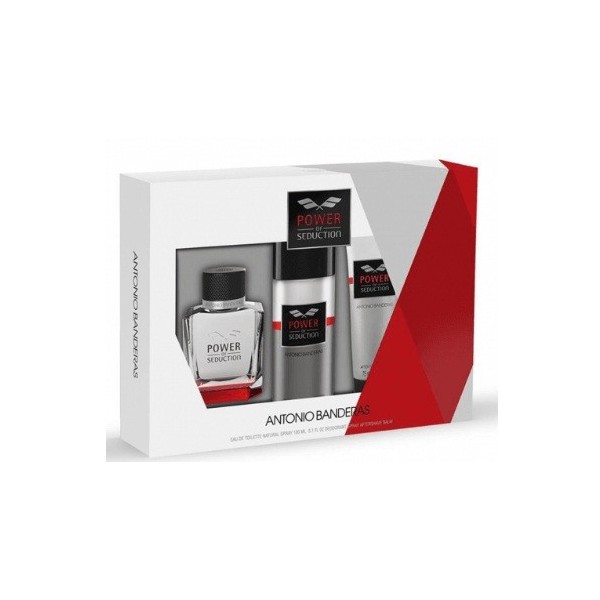 Power of seduction Antonio Banderas  colonia 100ml + desodorante + aftershave