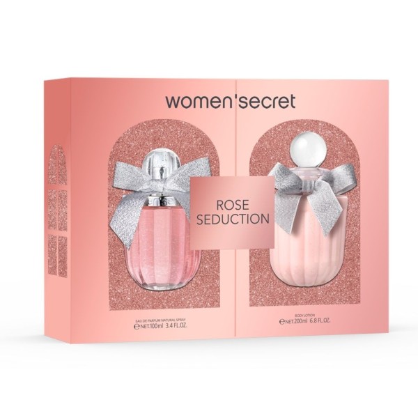 Women Secret rose seduction set eau de parfum 100 ml+body 200