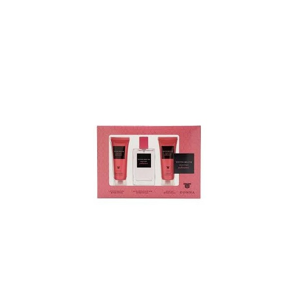 Titto Bluni seduzione mujer set eau toilette 75 ml+gel  75+body 75