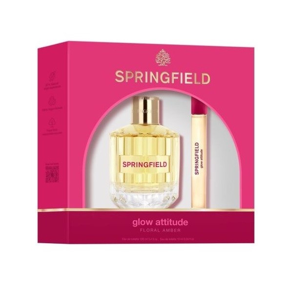 Springfield Glow Attitude estuche colonia + mini