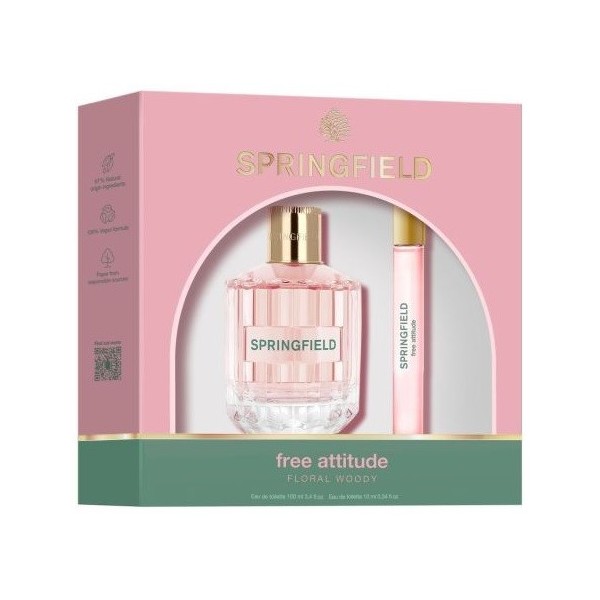 Springfield Free Attitude estuche colonia + mini