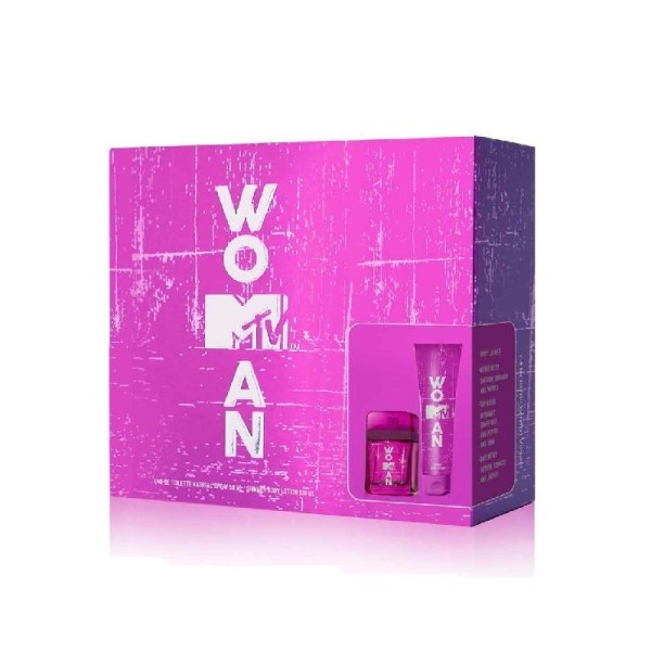 MTV woman estuche 50ml eau de toilette + crema corporal 100ml