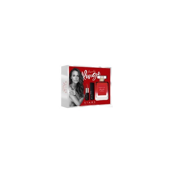 Paula Echevarría Rouge set 100 ml spray eau de toilette mujer+barra labios