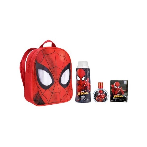 Spiderman mochila colonia y gel de ducha