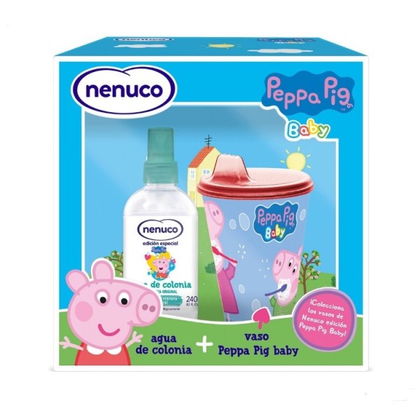 Nenuco estuche colonia para bebé + vaso Peppa Pig