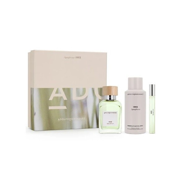Agua Fresca hombre de Adolfo Domínguez estuche eau de toilette + mini + desod.