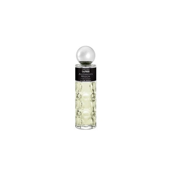 Colonia Saphir "Armonia Black" de 200ml vaporizador eau de toilette.