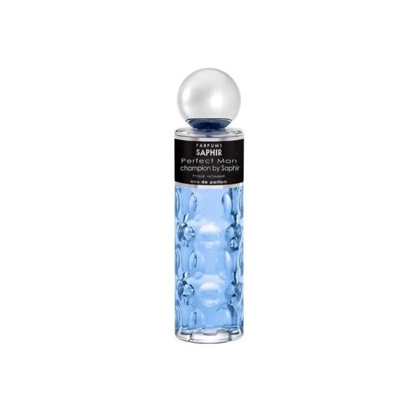 Colonia Saphir "Perfect Man Champion" de 200ml vaporizador eau de toilette.
