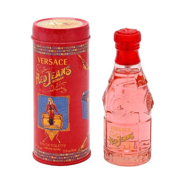 Versace Red Jeans for women 75ml vaporizador eau de toilette