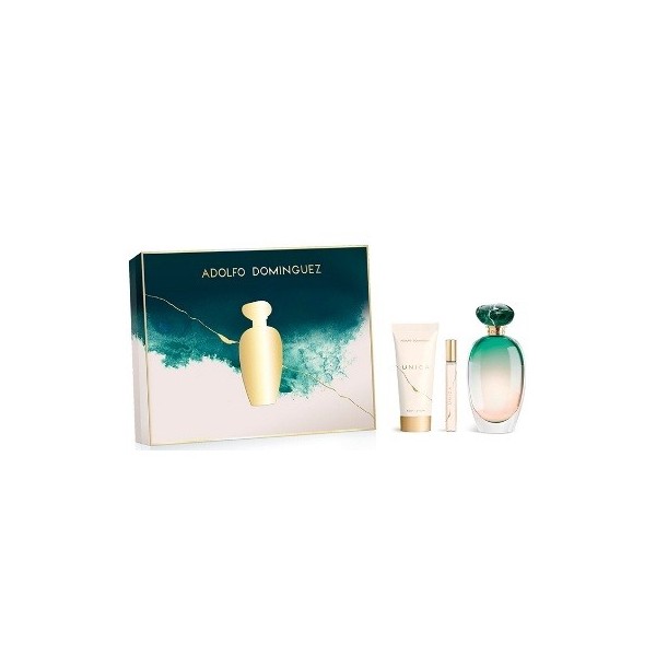 Única de Adolfo Domínguez estuche 100ml eau de toilette + 10ml + crema 75ml