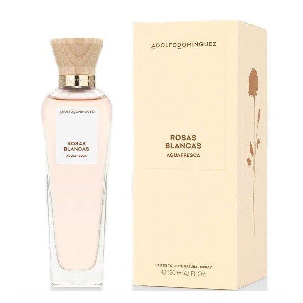Agua Fresca de Rosas Blancas de Adolfo Domínguez 120ml vaporizador eau de toile