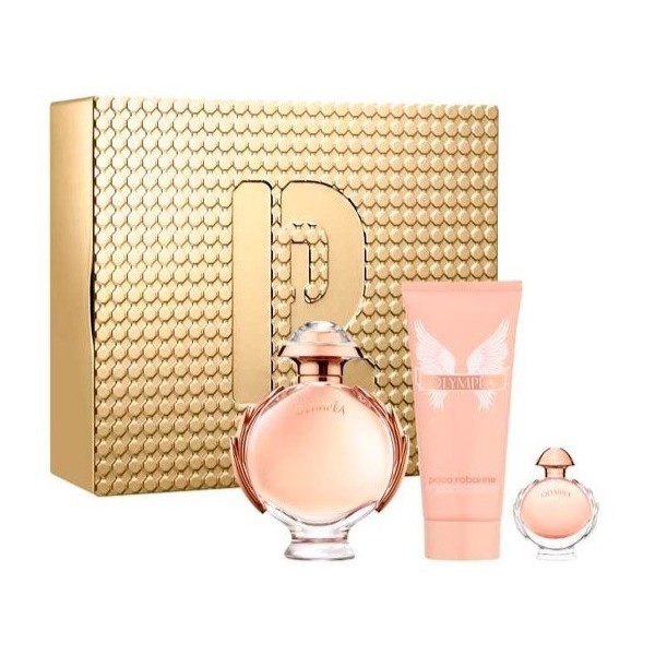 Olympéa by Paco Rabanne for her estuche eau de parfum 80ml+6ml+body 100ml
