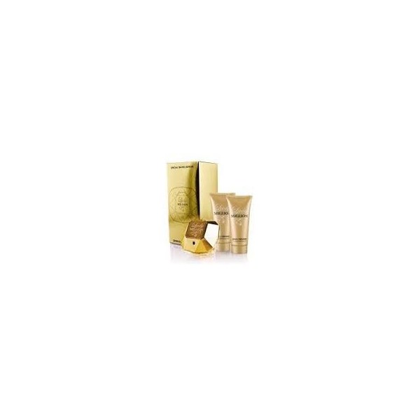 Lady Million by Paco Rabanne estuche 80ml eau de toilette + 2xcrema corporal 50m