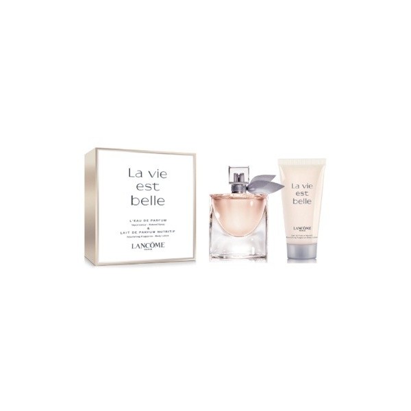 La Vie est Belle Lancôme set mujer eau de parfum spray 50ml + body lotion 50ml