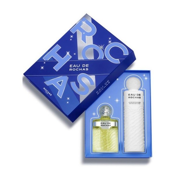 Eau de Rochas for woman estuche colonia 220ml + crema 500ml