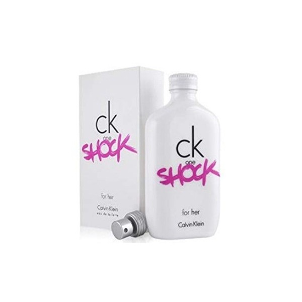 CK One Shock de Calvin Klein eau de toilette woman con vaporizador de 100ml.