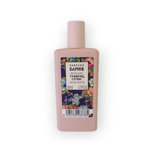 Saphir Botanic Verbena Citric colonia de 50ml con spray.