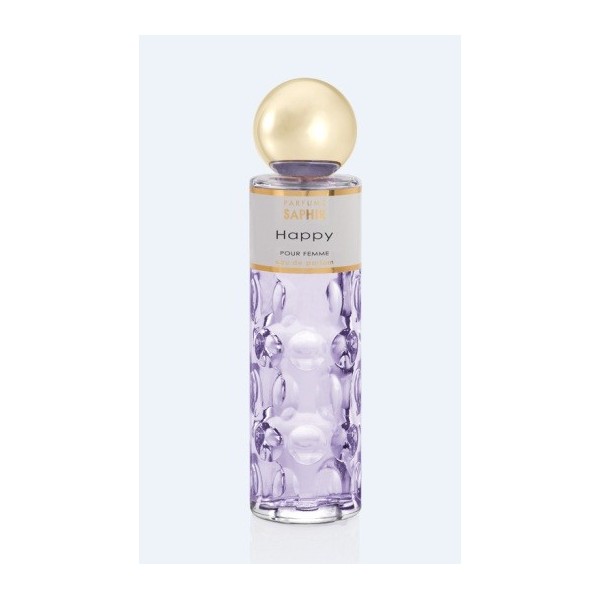 Colonia de Saphir "happy" femme de 200ml vaporizador eau de toilette.