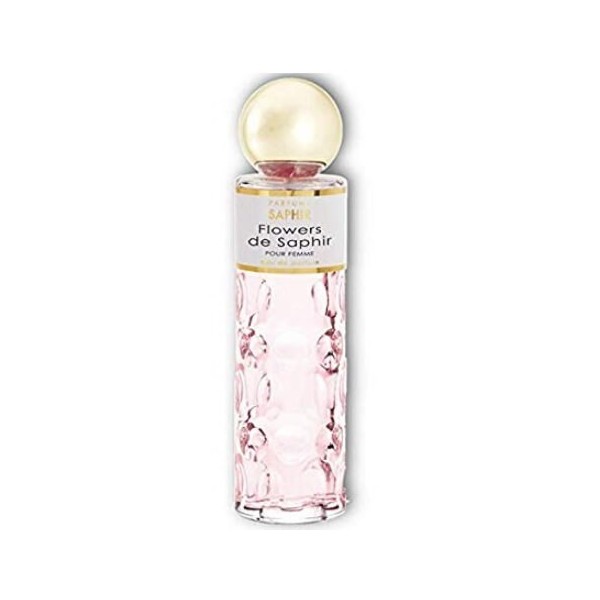 Colonia de Saphir "Flower de Saphir" de 200ml vaporizador eau de toilette.
