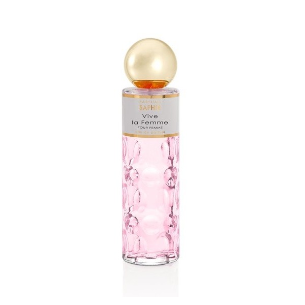 Colonia de Saphir "Vive la Femme" de 200ml vaporizador eau de toilette.