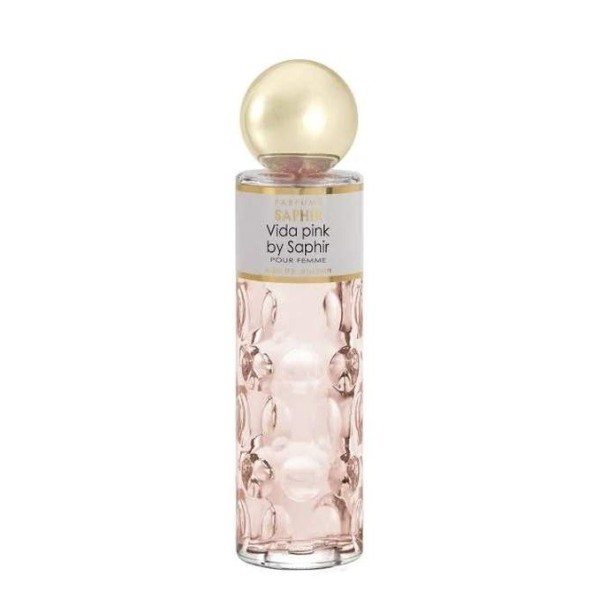Colonia de Saphir "Vida Pink" de 200ml vaporizador eau de toilette.