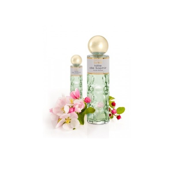 Colonia de Saphir "Idile" de 200ml vaporizador eau de toilette.