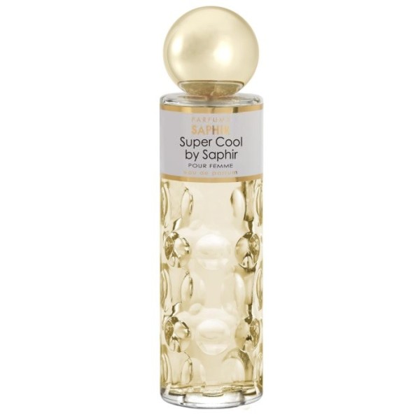 Colonia de Saphir "Super Cool" de 200ml vaporizador eau de toilette.