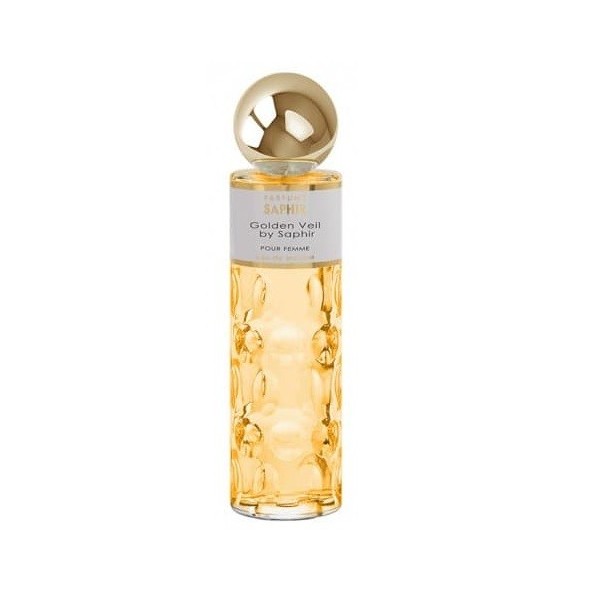 Colonia de Saphir "Golden Veil" de 200ml vaporizador eau de toilette.