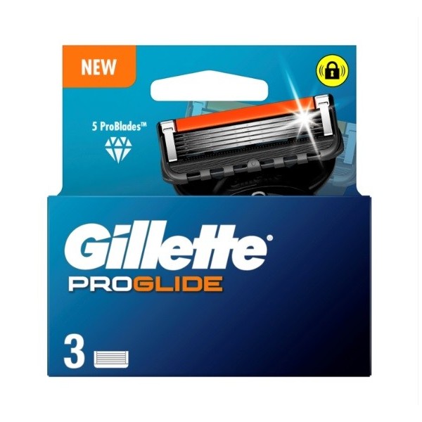Gillette cargador fusion proglide 3 unidades