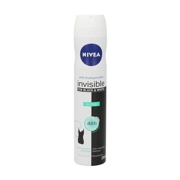Desodorante Nivea spray Invisible fresh for woman black&white 200ml