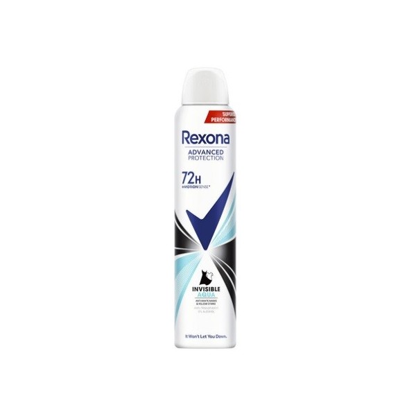 Desodorante Rexona Aqua invisible spray 200ml