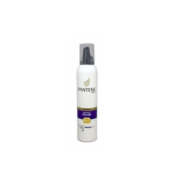 Espuma Pantene perfect volumen fijación nº3 de 200ml.