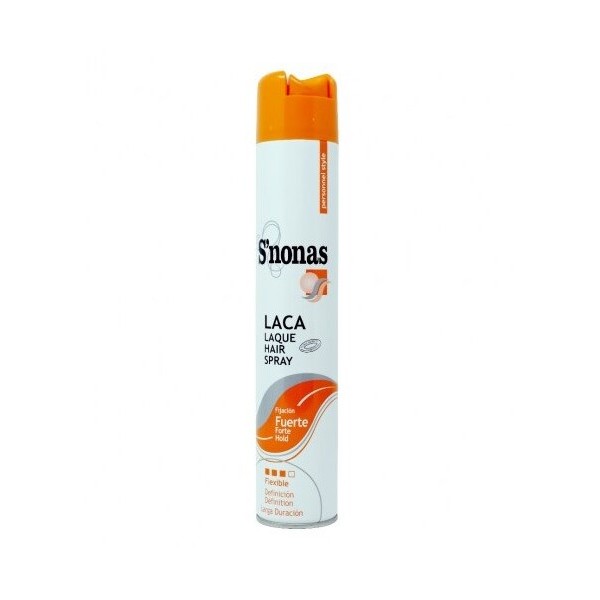 Laca S´nonas fijación fuerte 400ml.