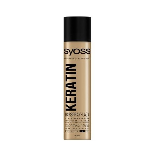 Laca Syoss Keratin spray 300 ml.