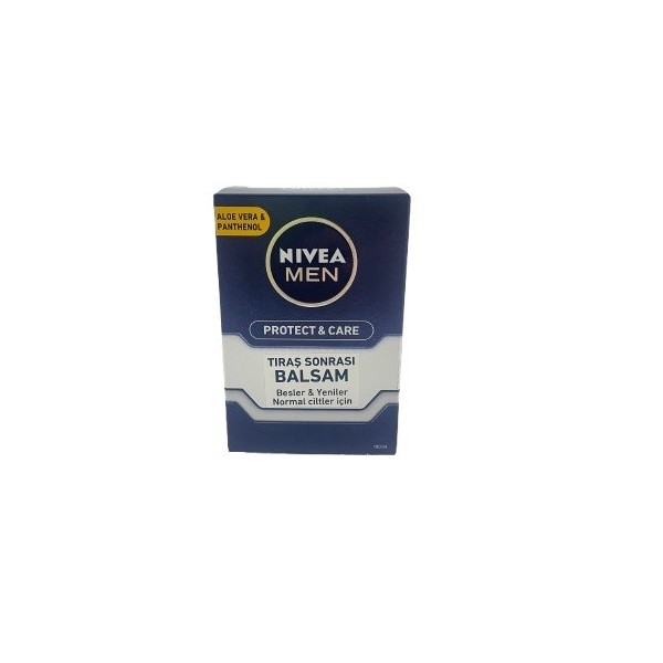 Masaje Nivea protege y cuida hidratante after shave bálsamo con aloe vera