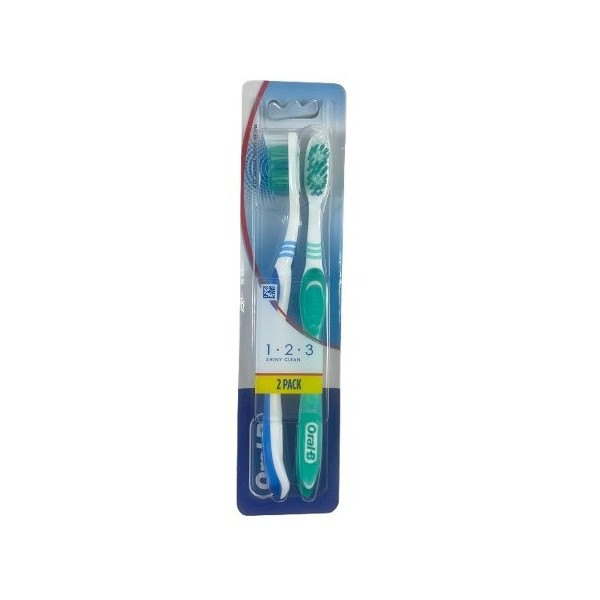 Cepillo Oral-B formato duplo y dureza medium