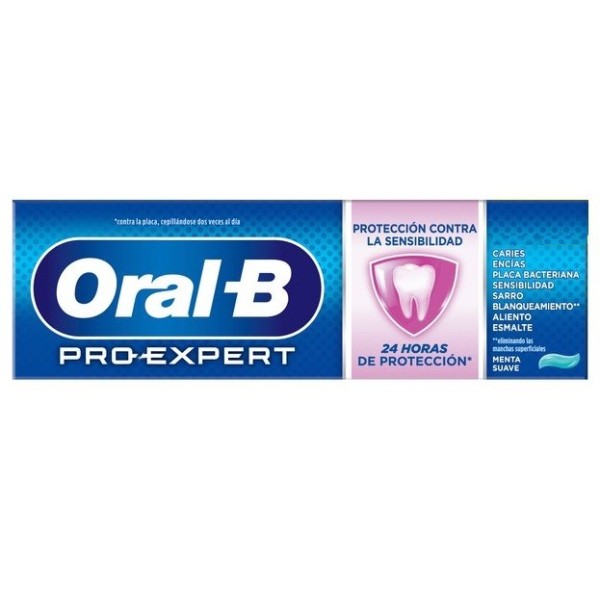 Dentífrico Oral-B Pro-Expert Menta suave 75ml.
